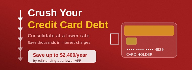 Credit card debt relief consolidation